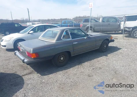 1983 Mercedes-Benz 380 Sl from USA, damaged, VIN WDBBA45A9DB024174